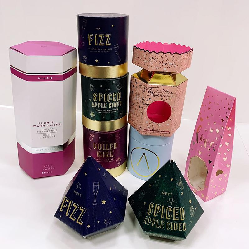江海化妆品包装盒、异形包装盒、异形礼盒、异形纸盒定制印刷